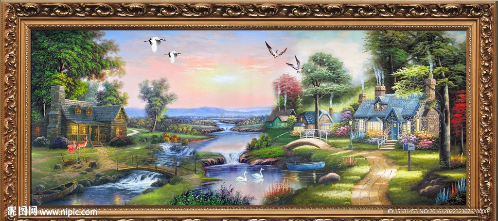 风景油画