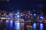 香港维多利亚港夜景