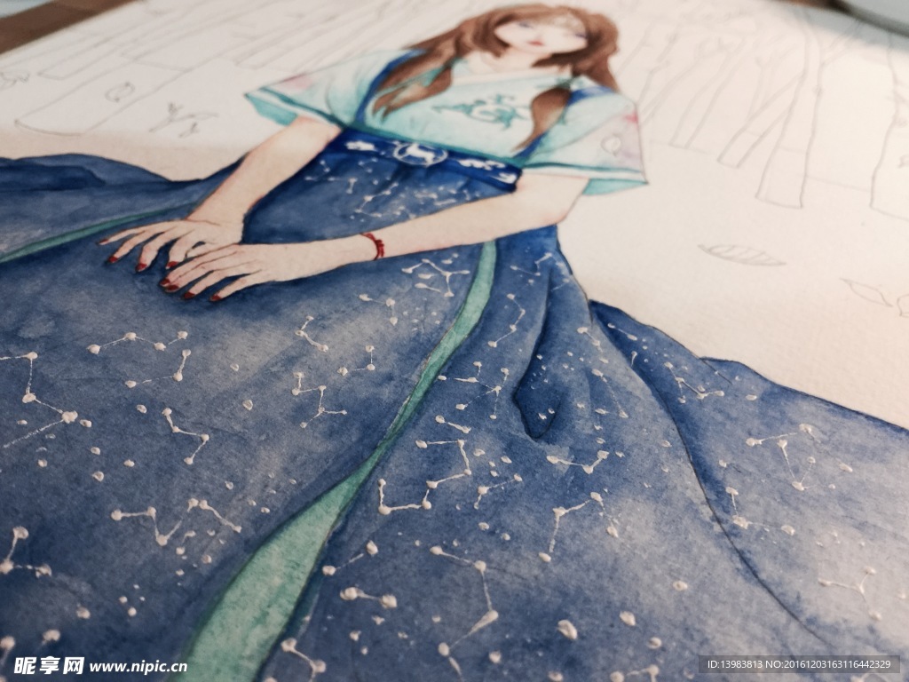 森系插画