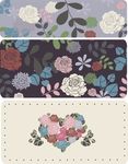 唯美花纹背景底纹