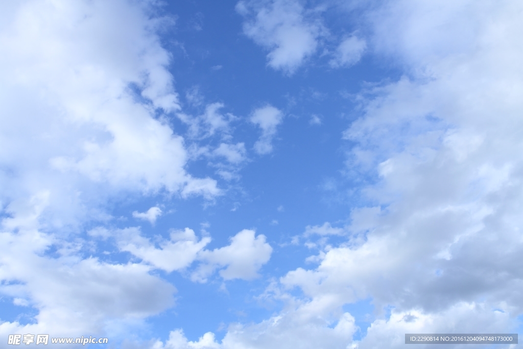 蓝天 白云 天空 云朵 云