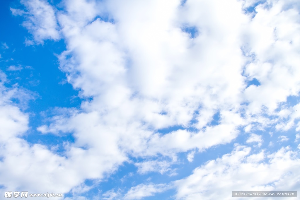 蓝天 白云 天空 云朵 云