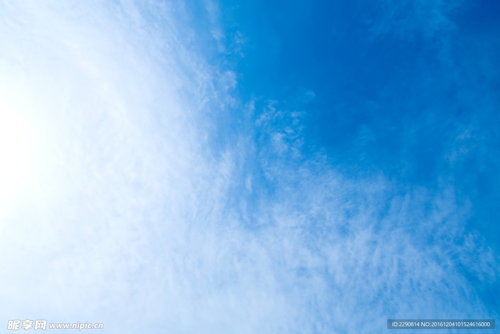 蓝天 白云 天空 云朵 云