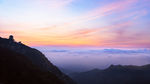山东临沂沂蒙山旅游区望海楼日出