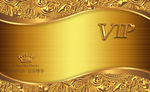 土豪金 vip卡 名片 高端