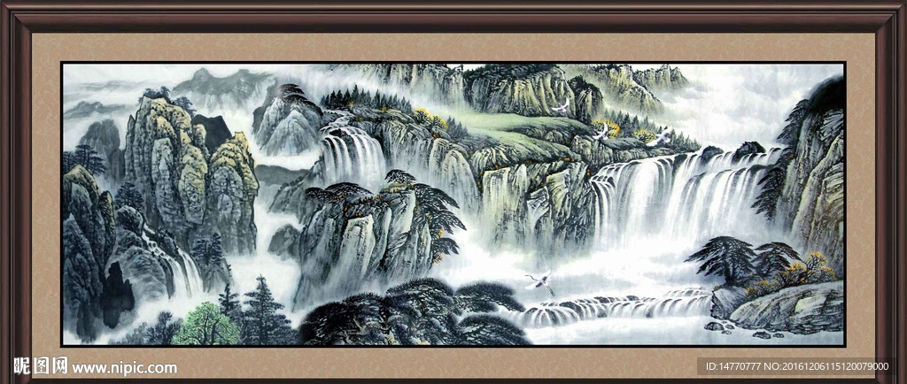 国画山水