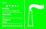废气排放口标识牌