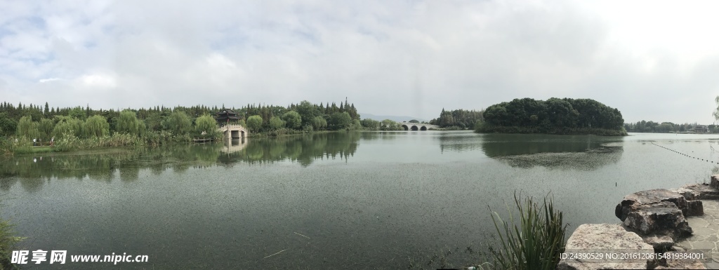 湖景