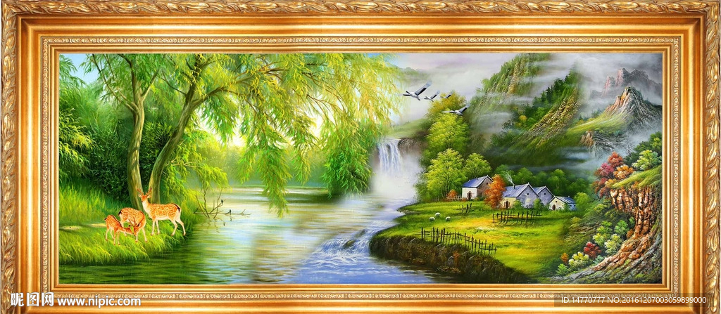 风景油画
