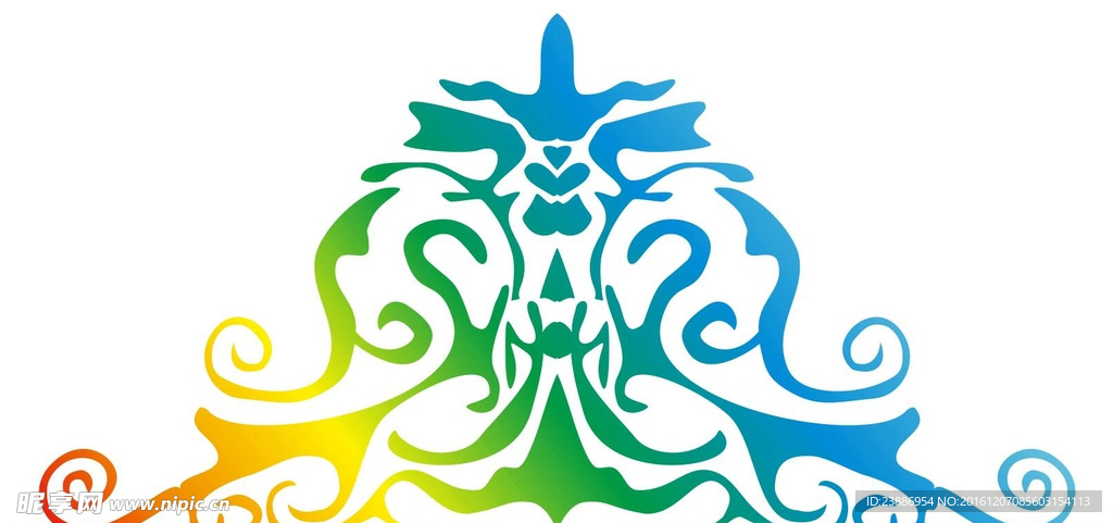 角花纹