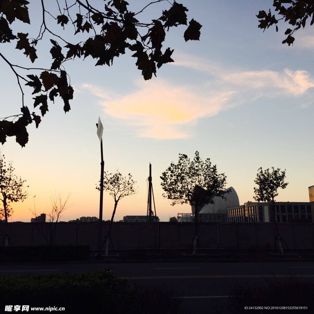 晚霞