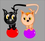 两只小猫