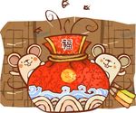 钱袋小老鼠素材
