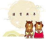 卡通可爱小马素材