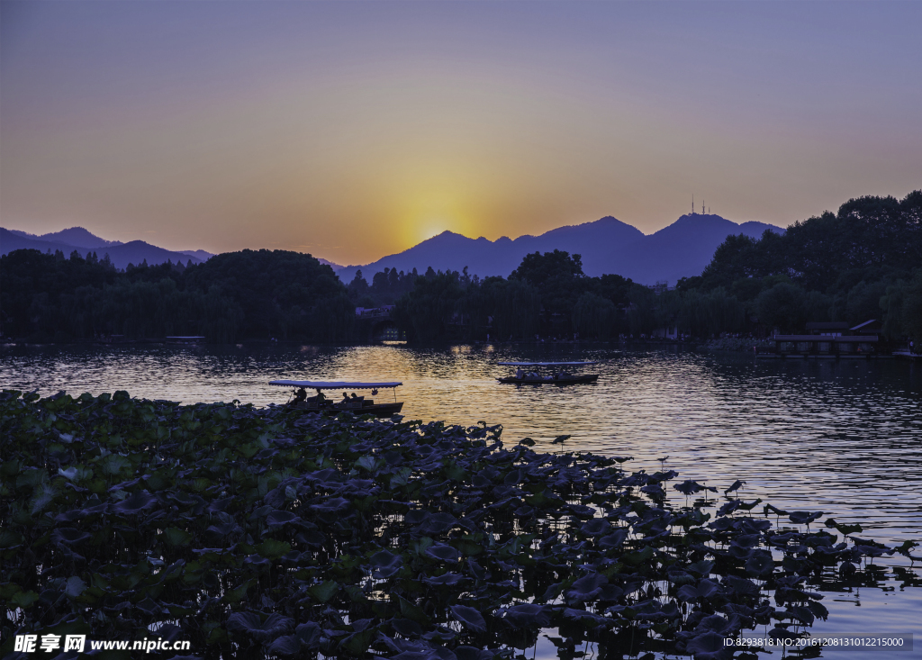 西湖晚景