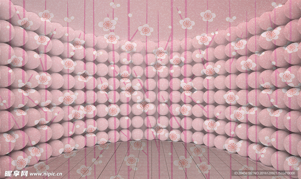 3D花海素材图片