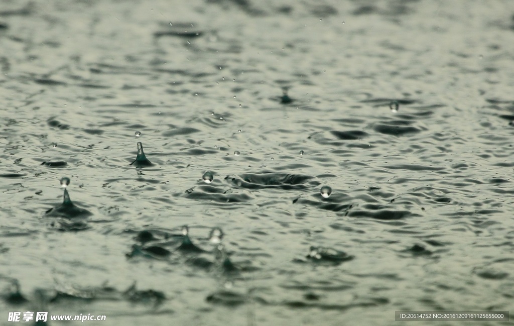 下雨了