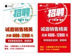 招聘广告 苹果手机招聘