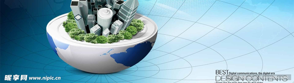 时尚简洁商务背景