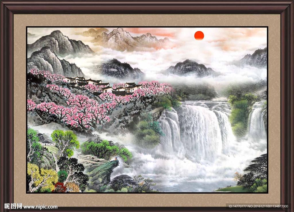 国画山水