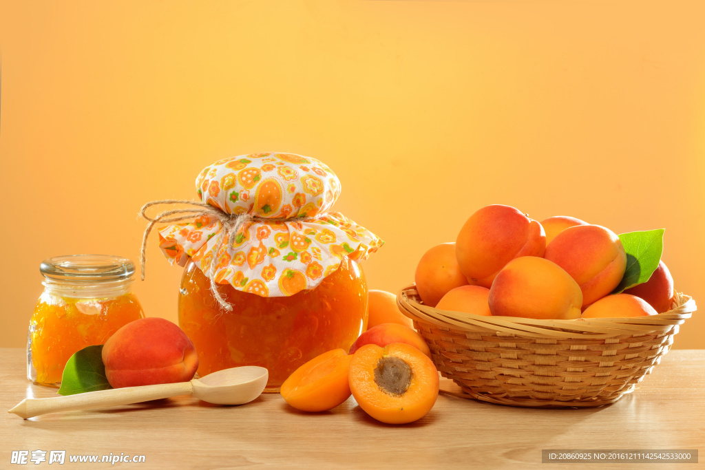 黄杏及黄杏酱图片