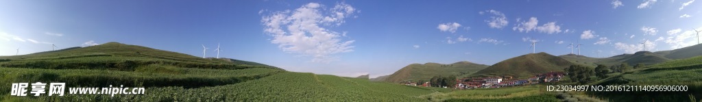 张北草原高清全景