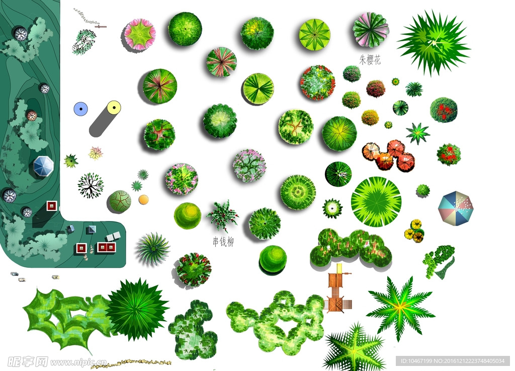 绿化图例