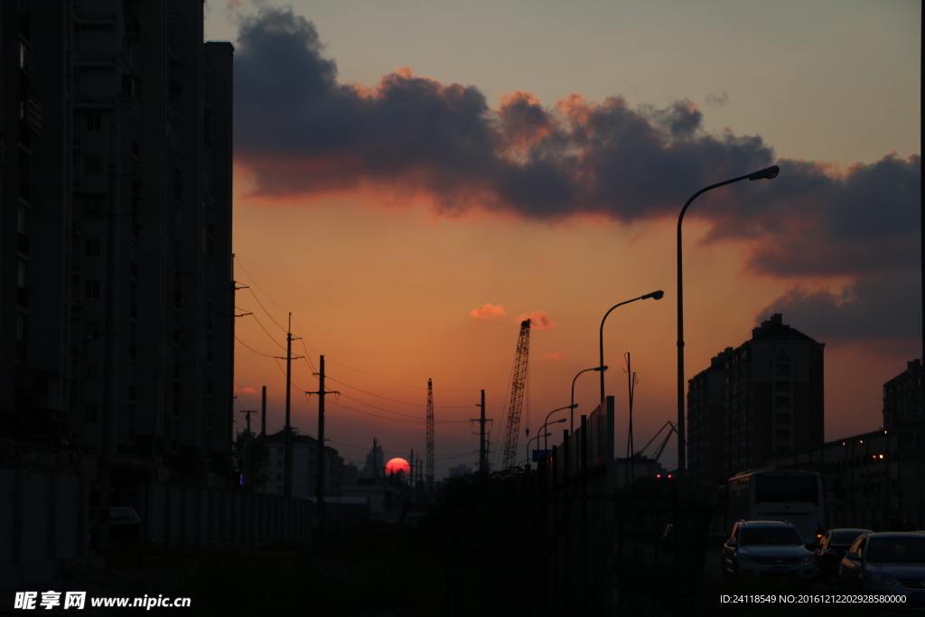 夕阳