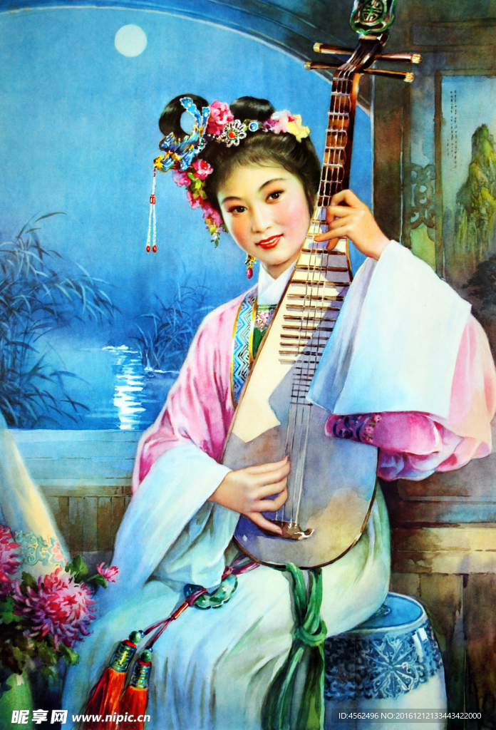 人物彩绘