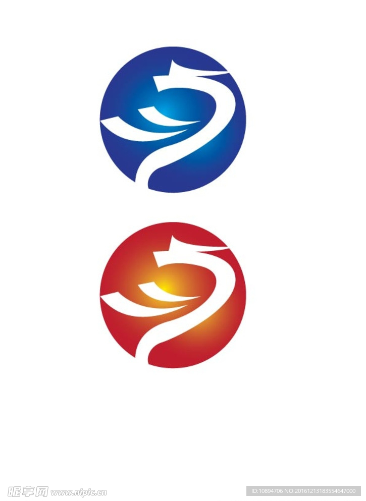 龙形logo设计