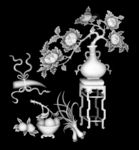 灰度图  花瓶