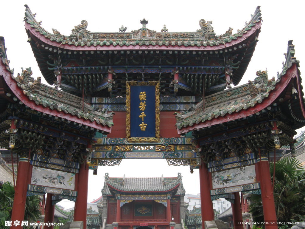 晋祠胜境牌坊