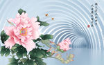 3D牡丹素材（分层）