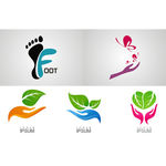 彩色时尚logo 绿色LOGO