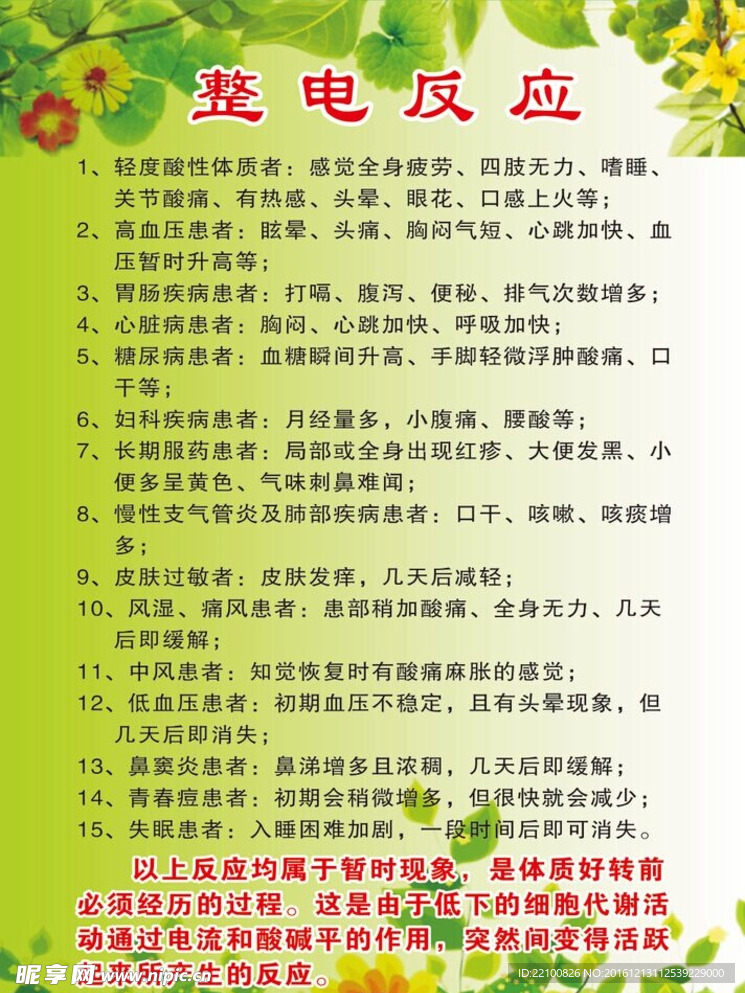 整电反应