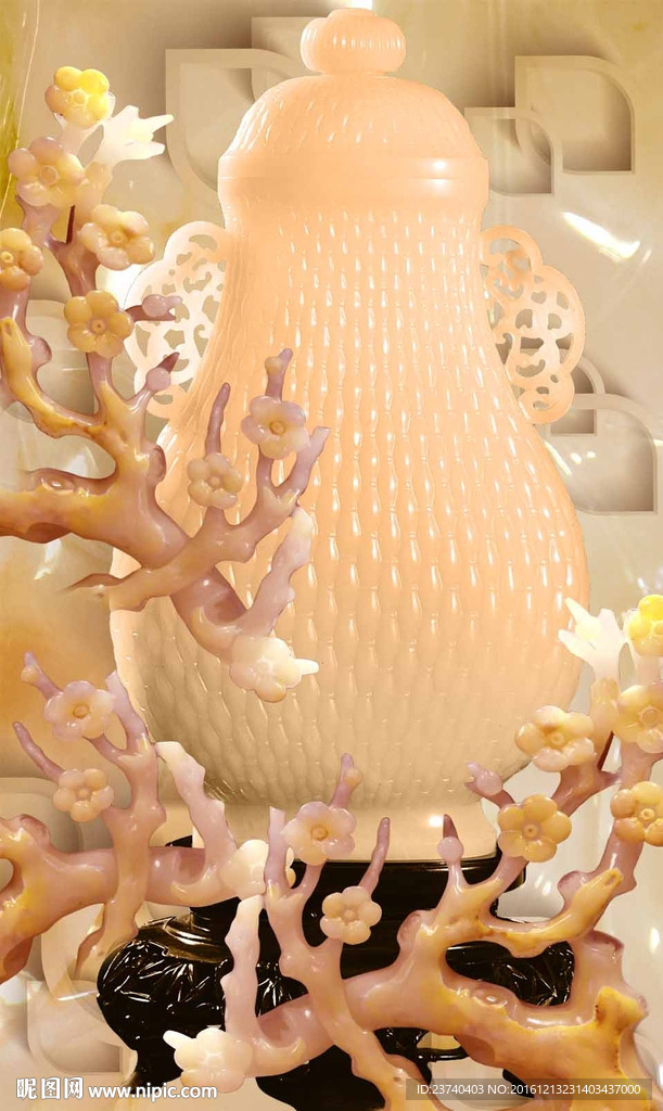 玉雕玄关