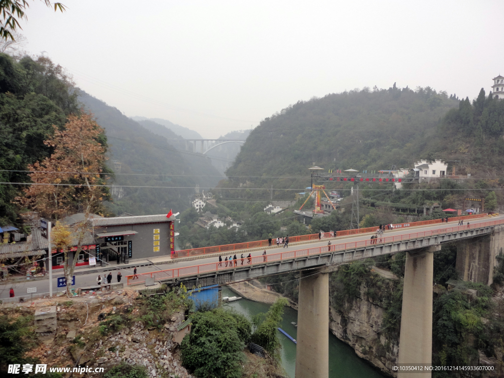 三游洞风景