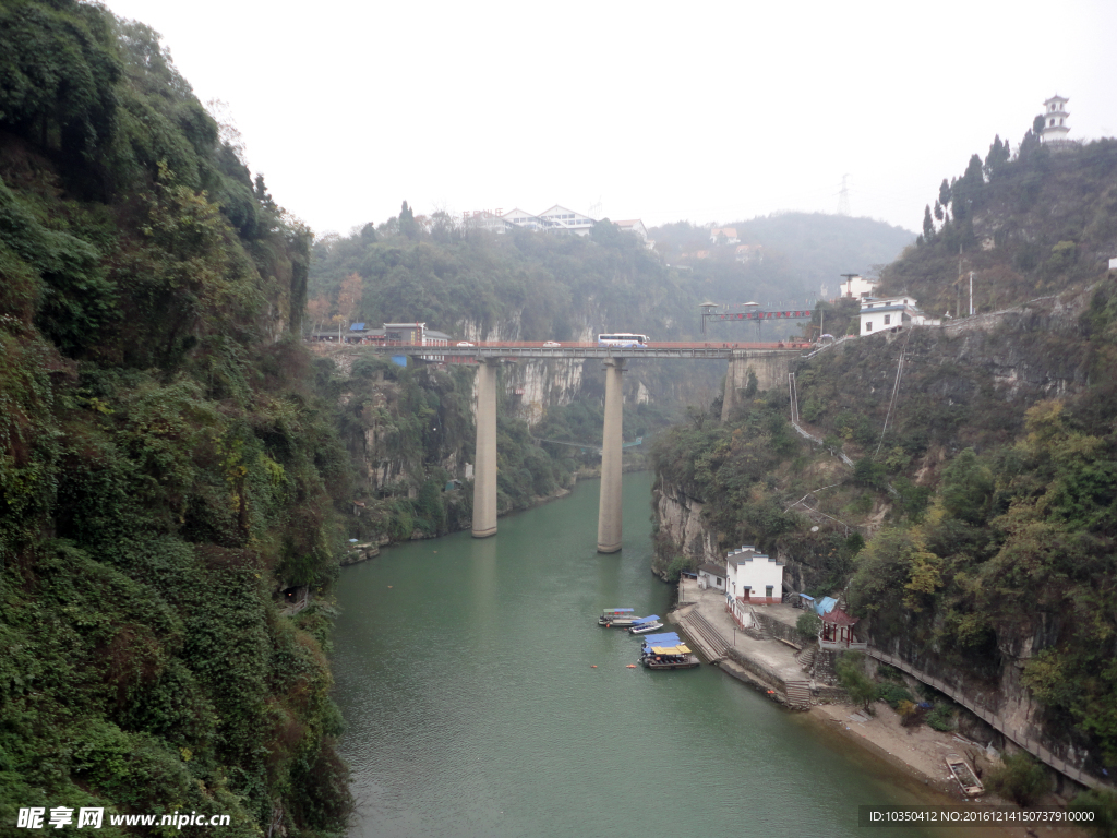 三游洞风景