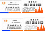 信达房屋中介名片