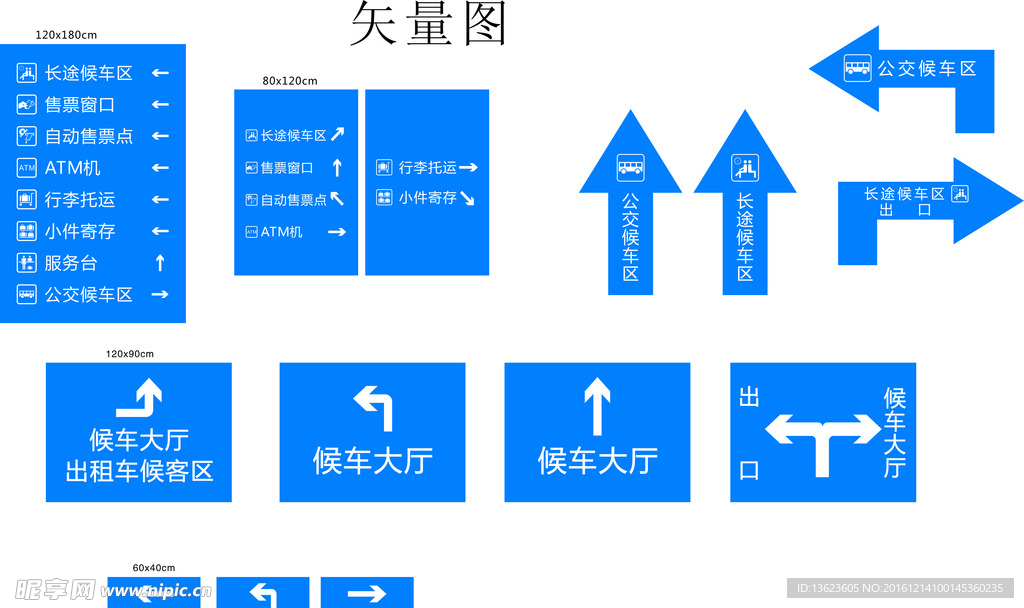 车站标识牌