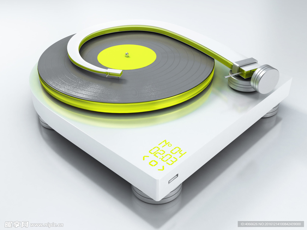 3D立体留声机图片