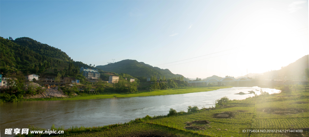 岑巩后坝湿地风景