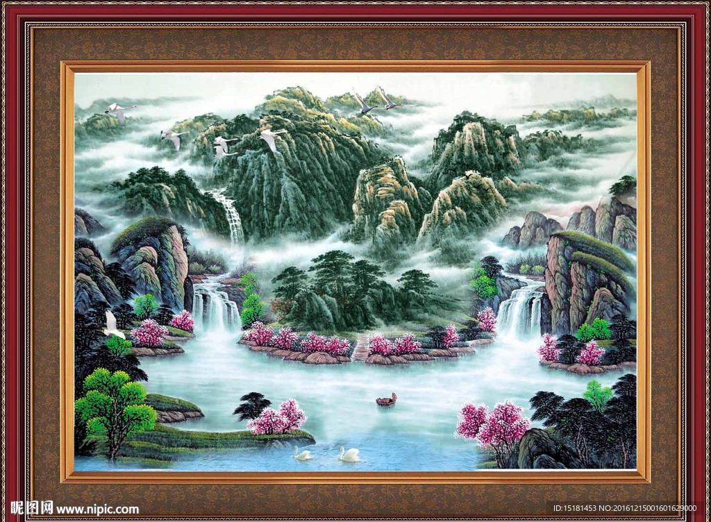国画山水