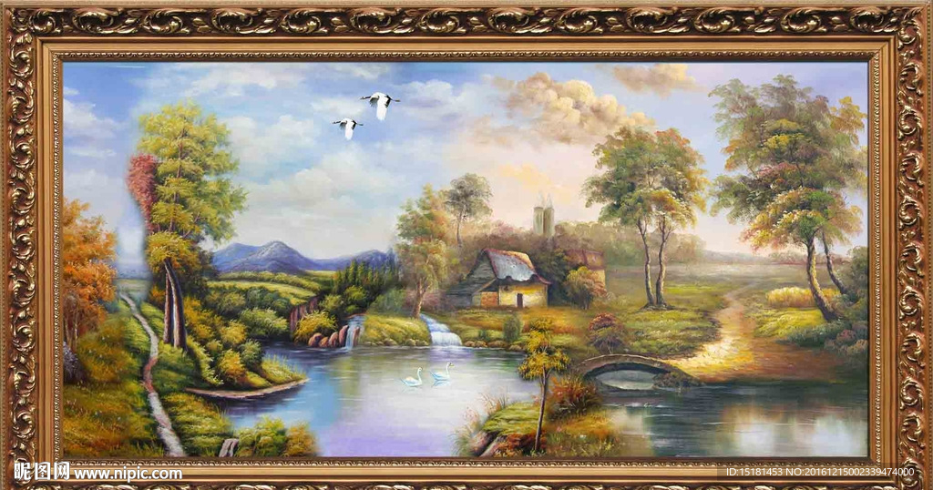 风景油画