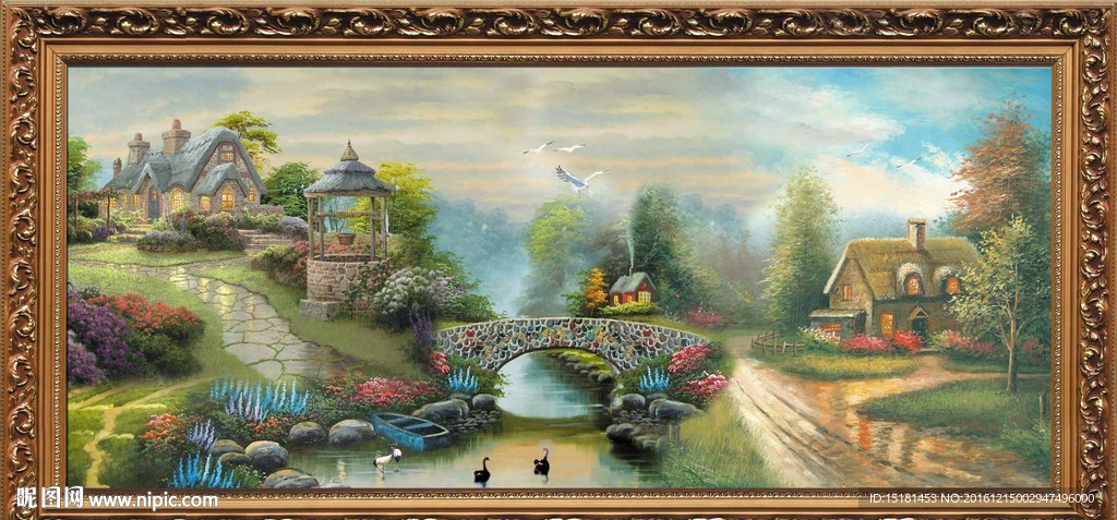 风景油画