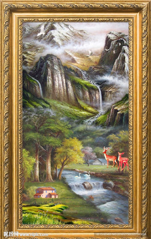 风景油画