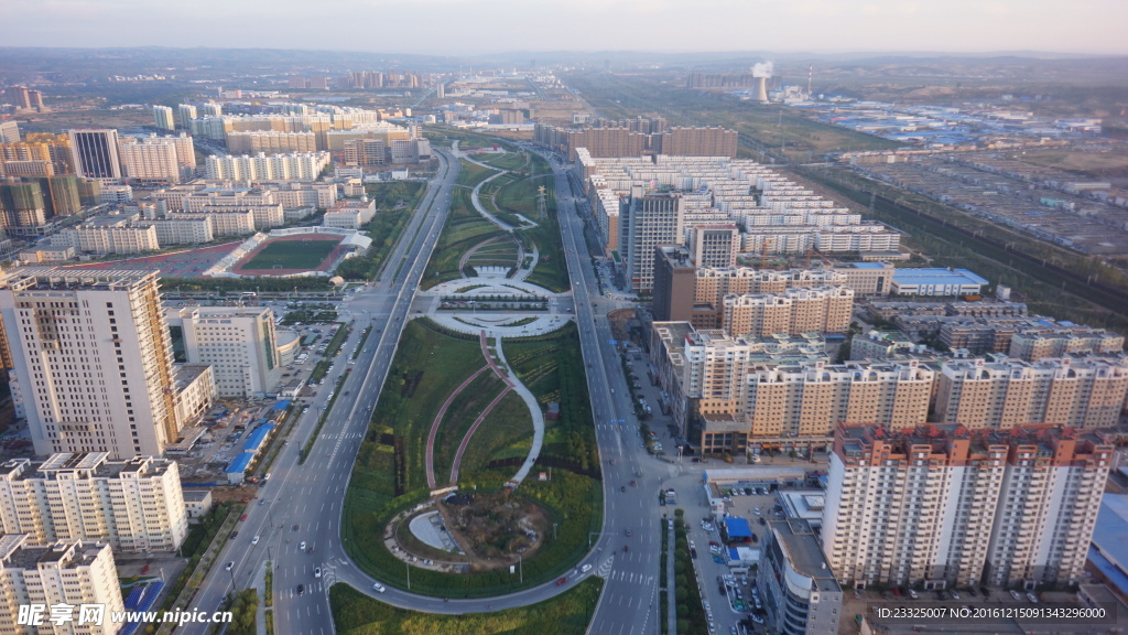 榆林全景图