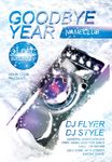 冰雪新年音乐节创意宣传海报