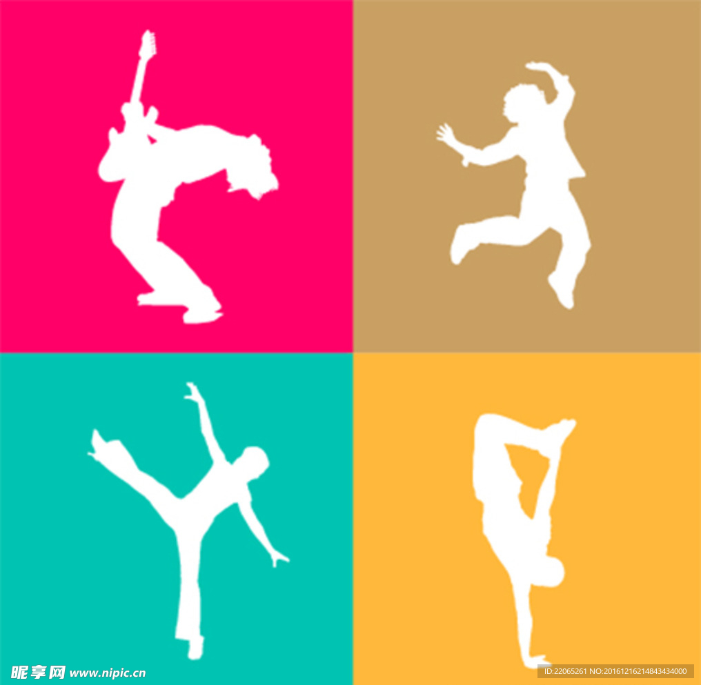 街舞剪影