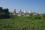 发电厂烟冲